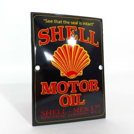 Shell Motor Oil Enamel Signs Tip