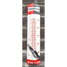 Enamel thermometer Champion spark plugs