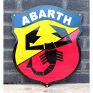 Enamel sign Abarth