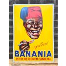 Enamel sign Banania petit déjeuner familial