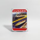 Cunard fastest enamel sign ear