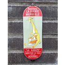 Enamel finger plate Savonnerie la girafe Marseille