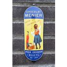 Enamel door sign Chocolat Menier