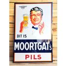 Moortgat's Pils Enamel sign XL