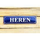 Heren straatnaambord