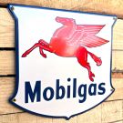 Enamel sign Mobilgas Pegasus