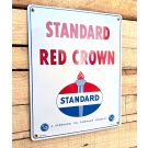 Standard Red Crown oil company sign