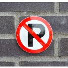 No parking prohibition sign