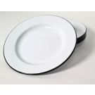 Dinnerware enamel plates set of 5 pieces