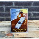 Van Houten Chocolade enamel sign