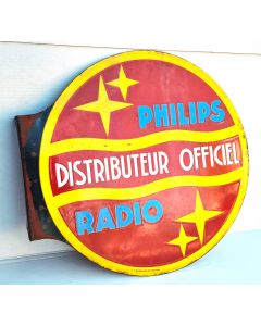 Philips Distributeur Officiel enamel signboard old