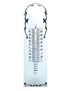 Thermometer White + Decoration
