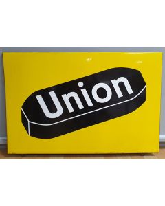 Enamel sign Union