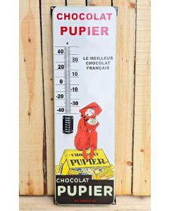 Nostalgic thermometer Chocolat Pupier XL