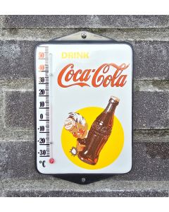 Coca Cola Drink enamel thermometer