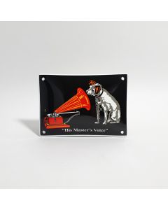 His Masters enamel sign