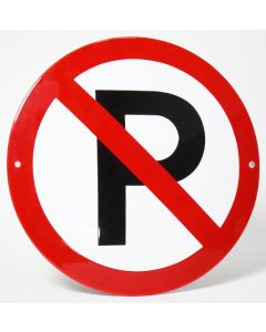 No Parking "P"