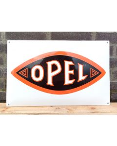 Opel enamel orange