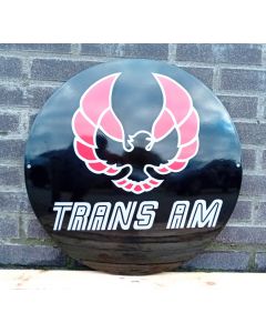 Trans-AM enamel sign