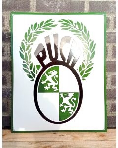 Puch enamel sign