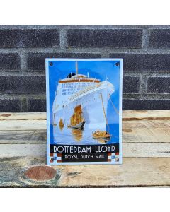 Rotterdam Lloyd enamel sign