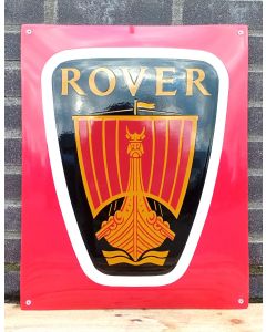 Rover enamel sign