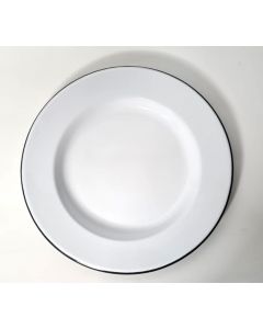 Dinnerware enamel plates set 5 pcs.