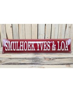 Streetsign with frame