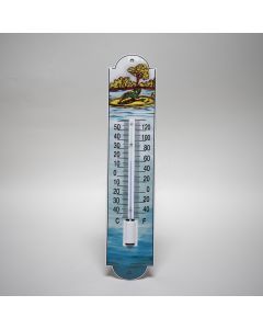 Frog enamel thermometer