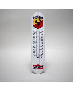 Abarth enamel thermometer