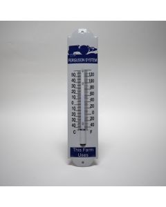 Ferguson grey blue enamel thermometer