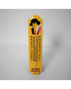 Miss Blanche enamel thermometer