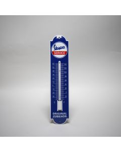 Vespa logo enamel thermometer