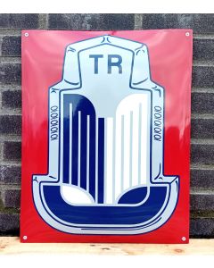 Triumph TR enamel sign