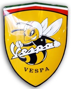 Vespa shield Cut out