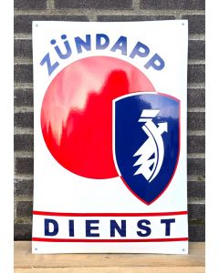 Zundapp dienst Enamel sign